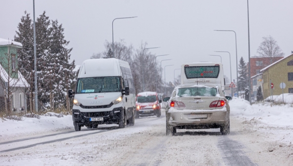 Linn ja vald valmistuvad suure lume saabumiseks